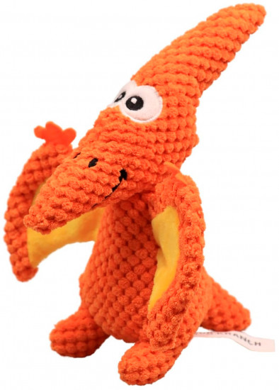 Игрушка для собак с пищалкой «Птерозавр»