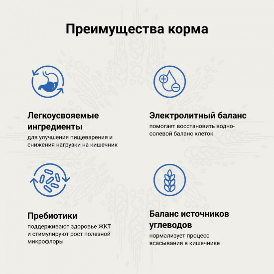Корм для собак при заболеваниях ЖКТ «Galena»