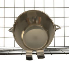 Ведро с креплением для клеток и вольеров для воды и корма - Фото 6