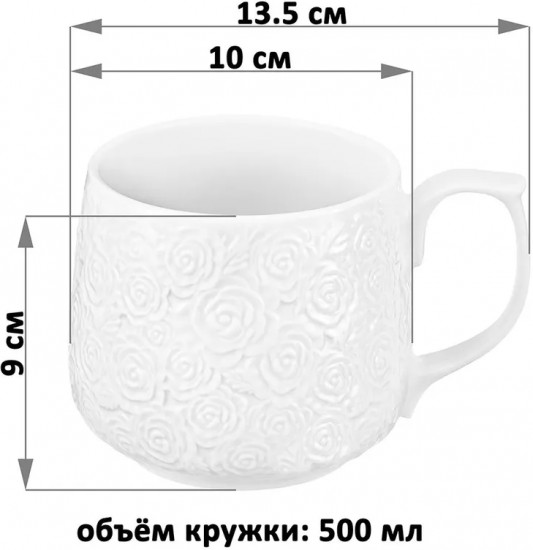 Набор кружек «Розы»