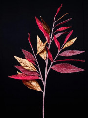 Декоративное интерьерное украшение «Веточка с листьями» - Фото 3