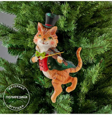 Украшение елочное «Кот Базилио» - Фото 2