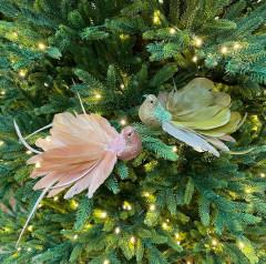 Набор игрушек елочных на клипсе «Райские птахи» - Фото 6