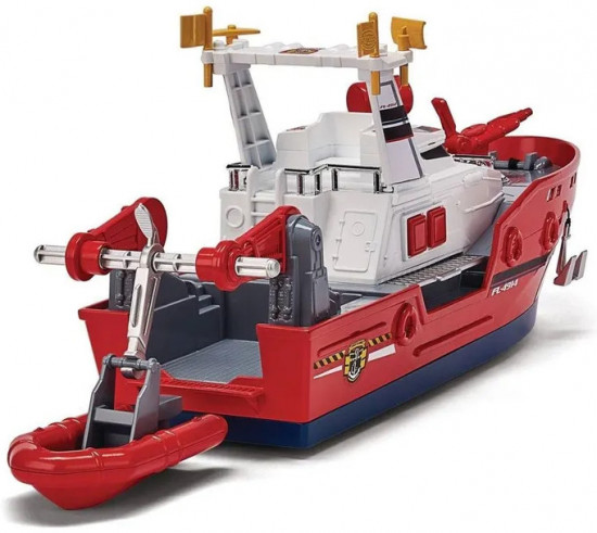 Игрушечный транспорт «Пожарный корабль со светом и звуком»