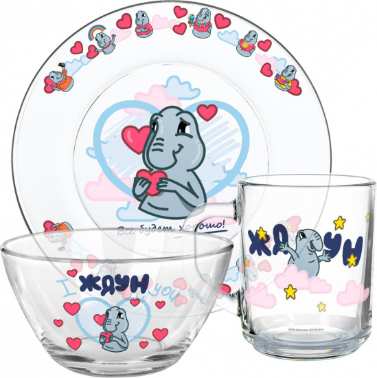 Набор посуды детский