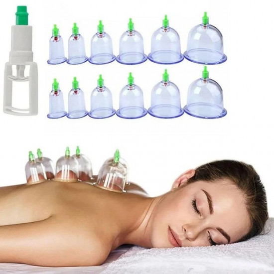 Набор вакуумных массажных банок