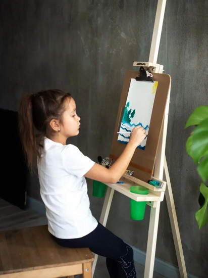 Мольберт для рисования напольный разборный «Комфорт»