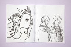 Раскраска «Қазақтың салт-дәстүрі. Казахские традиции» - Фото 4