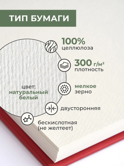 Скетчбук для акварели «Nature Lite»