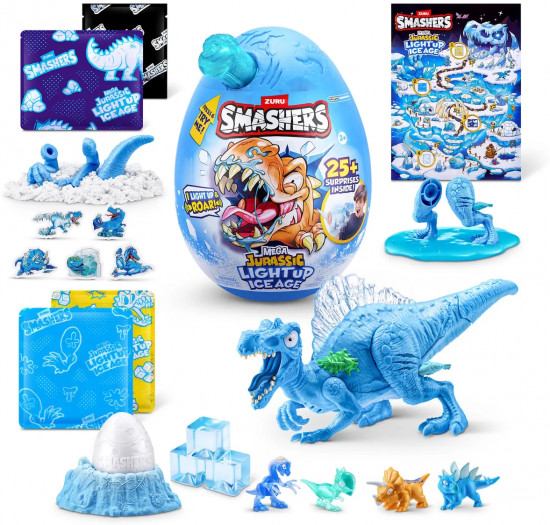 Игрушка-сюрприз «Mega Jurassic Light Up Ice Age Egg»