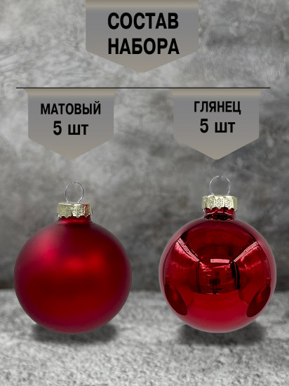 Набор ёлочных шаров