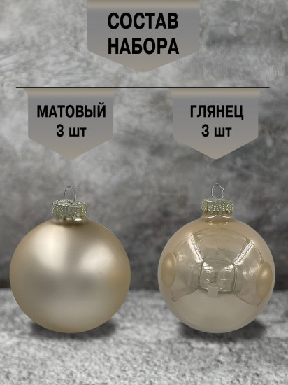 Набор ёлочных шаров