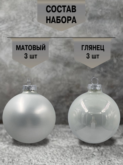 Набор ёлочных шаров