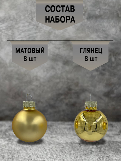 Набор ёлочных шаров