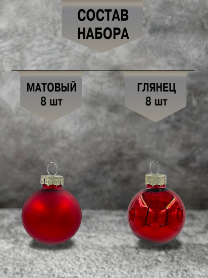 Набор ёлочных шаров