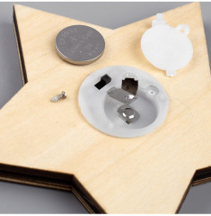 Игрушка ёлочная «Звезда в снежинках» - Фото 5