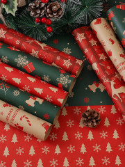 Набор бумаги упаковочной «Новогодний» - Фото 4