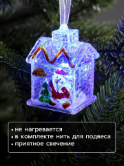 Игрушка ёлочная «Домик» - Фото 2