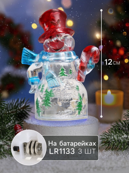 Игрушка ёлочная «Снеговик»