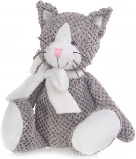 Игрушка мягкая «Котик Мурзик с бантом»