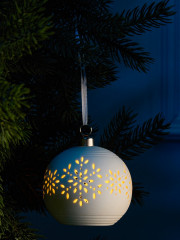 Шар ёлочный «Снежинки» - Фото 3