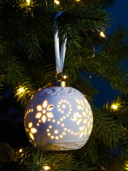 Шар ёлочный с подсветкой «Вьюга» - Фото 3