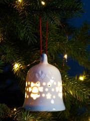 Шар ёлочный с подсветкой «Колокольчик» - Фото 3