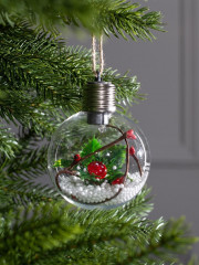 Шар ёлочный «Листочек» - Фото 4