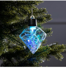Шар ёлочный «Морозный кристалл» - Фото 3