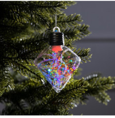 Шар ёлочный «Морозный кристалл» - Фото 5