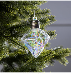 Шар ёлочный «Морозный кристалл» - Фото 6