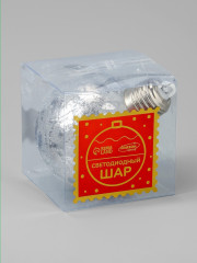 Шар ёлочный «Серебристый» - Фото 5