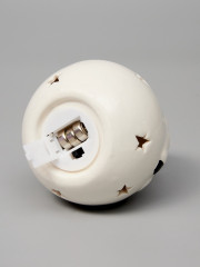 Шар ёлочный с подсветкой «Снеговик» - Фото 6