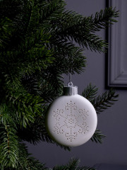 Шар ёлочный «Снежинка» - Фото 4