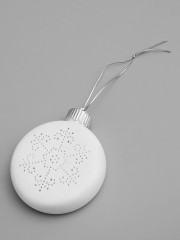 Шар ёлочный «Снежинка» - Фото 5