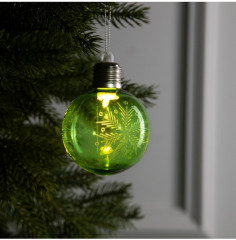 Шар ёлочный «Снежинка» - Фото 3