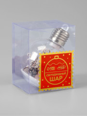 Шар ёлочный «Снежный пейзаж» - Фото 6