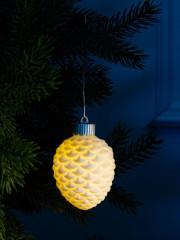 Шар ёлочный «Шишка» - Фото 3