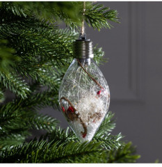 Шар ёлочный «Снежные нити» - Фото 4