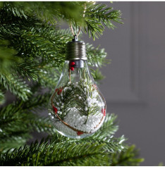 Шар ёлочный «Ветка ели» - Фото 4