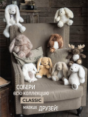 Игрушка мягкая «Зайчик Ушастик» - Фото 9