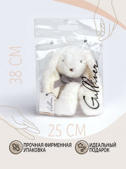 Игрушка мягкая «Заяц Одуванчик» - Фото 7