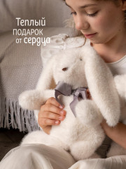 Игрушка мягкая «Заяц Одуванчик» - Фото 10