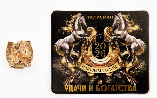 Фигурка кошельковая «С Новым годом. 2026»
