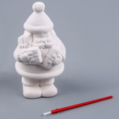 Фигурка под роспись «Дед Мороз с подарками» - Фото 1