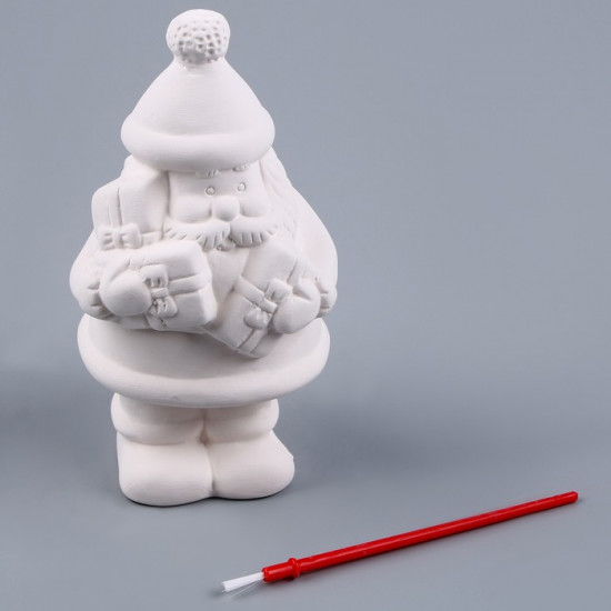 Фигурка под роспись «Дед Мороз с подарками»