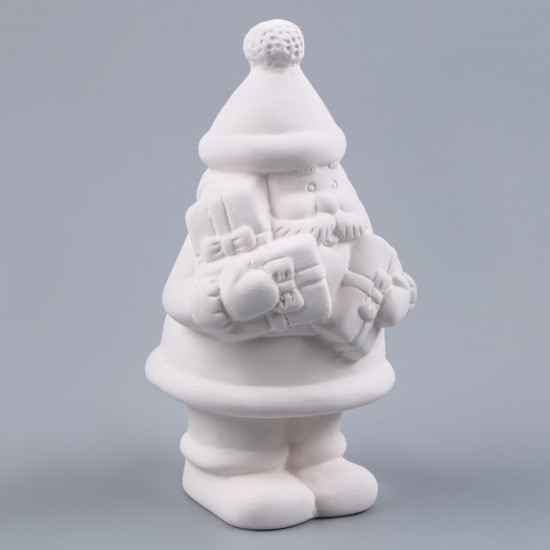 Фигурка под роспись «Дед Мороз с подарками»