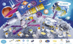 Космос. Найди и покажи. Играй и раскрашивай! (с наклейками) - Фото 4