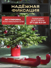 Подставка передвижная для ели «Санки» - Фото 4