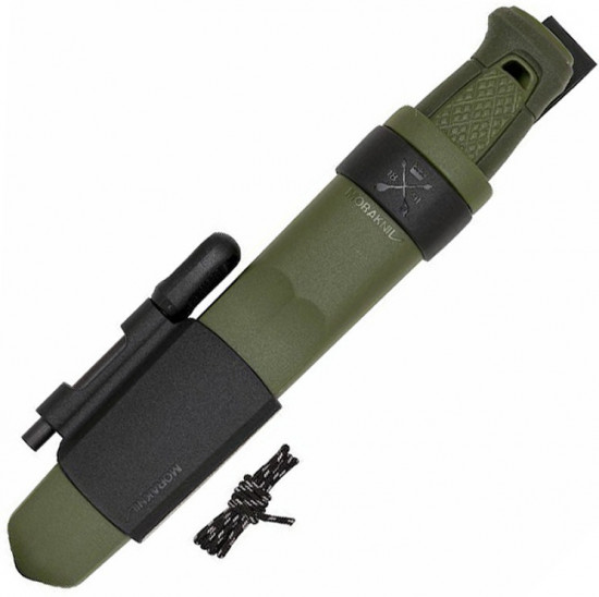 Нож с фиксированным лезвием «Kansbol Green With Survival Kit»